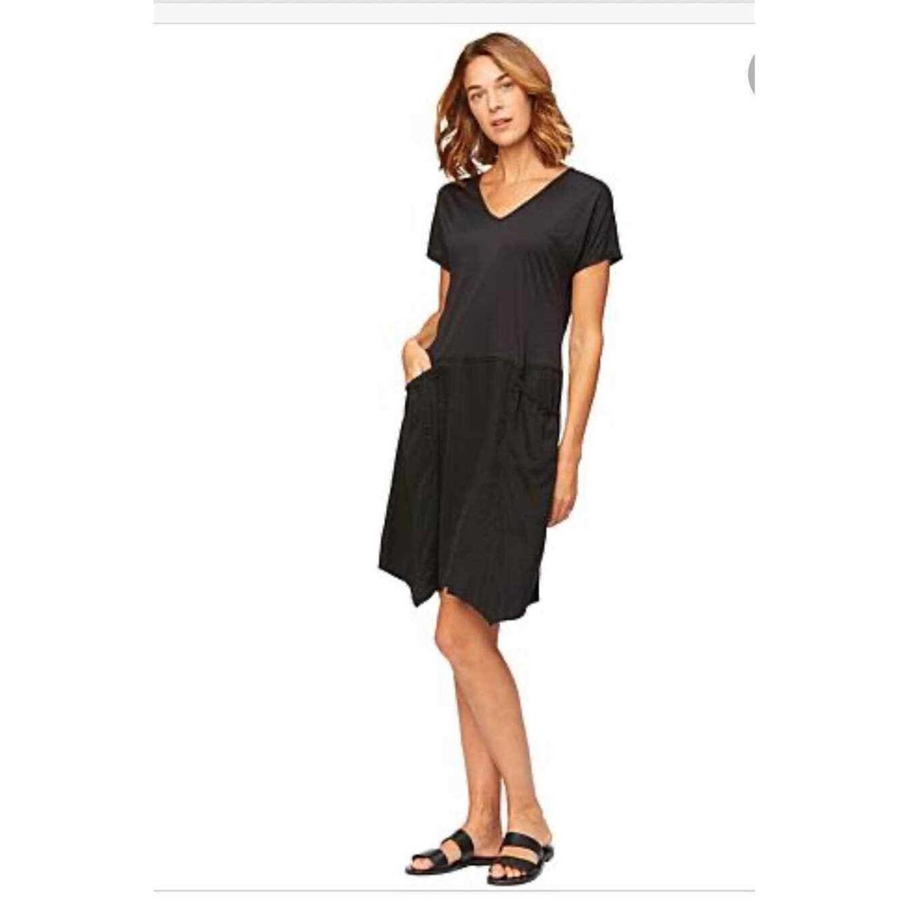 NWT XCVI Garciela Tee Dress, Black